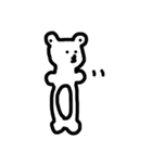 びよーんくまさん（個別スタンプ：3）