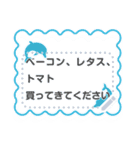 with Dolphins <message>（個別スタンプ：19）
