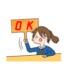 かわいいJKちゃん（個別スタンプ：7）