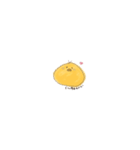 黄色いやつ。（個別スタンプ：4）