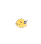 黄色いやつ。（個別スタンプ：12）