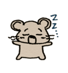 たぶん、ぼくはクマ。（個別スタンプ：6）