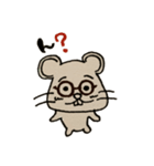たぶん、ぼくはクマ。（個別スタンプ：8）