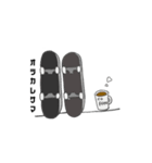 スケボーboy（個別スタンプ：6）