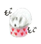 ハムスターまりものもふもふスタンプ！（個別スタンプ：9）