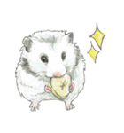 ハムスターまりものもふもふスタンプ！（個別スタンプ：32）