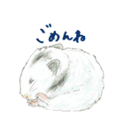 ハムスターまりものもふもふスタンプ！（個別スタンプ：38）