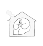 巨体しろくまくん（個別スタンプ：15）