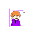 男の子スタンプ（日用用語？）（個別スタンプ：16）