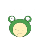 かえるの日常なスタンプ（個別スタンプ：7）