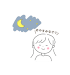 優しいおんなのこ（個別スタンプ：3）