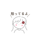 優しいおんなのこ（個別スタンプ：7）