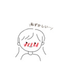 優しいおんなのこ（個別スタンプ：8）