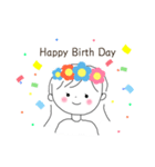優しいおんなのこ（個別スタンプ：11）