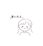優しいおんなのこ（個別スタンプ：12）