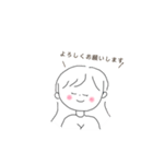 優しいおんなのこ（個別スタンプ：14）