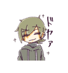 ぱーかー男子（個別スタンプ：16）