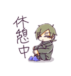 ぱーかー男子（個別スタンプ：30）