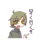 ぱーかー男子（個別スタンプ：32）