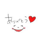 あいさつときももち／Greetings ＆ Feelings（個別スタンプ：3）