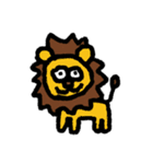 ゆるゆるどーぶつ（個別スタンプ：6）