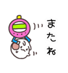 黒白うさこ（個別スタンプ：11）