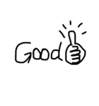 mioのてがき文字第2弾（個別スタンプ：12）