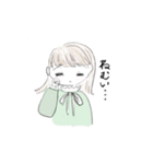 くまちゃんとおんなのこのスタンプ2（個別スタンプ：11）