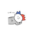 風向きが分かりやすいスタンプ（個別スタンプ：6）