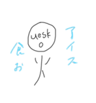 soneさんとueskさん（個別スタンプ：5）