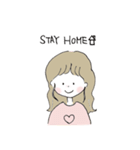 ほんわか、ゆるかわの女の子スタンプ（個別スタンプ：11）