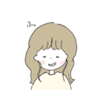 ほんわか、ゆるかわの女の子スタンプ（個別スタンプ：13）