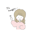 ほんわか、ゆるかわの女の子スタンプ（個別スタンプ：15）