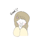 ほんわか、ゆるかわの女の子スタンプ（個別スタンプ：23）