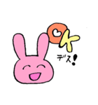 テキトーなうさぎちゃん！！（個別スタンプ：2）