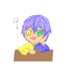 ミニキャラスタンプ 和 vol.1（個別スタンプ：3）