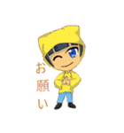 ミニキャラスタンプ 和 vol.1（個別スタンプ：9）