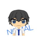 ミニキャラスタンプ 和 vol.1（個別スタンプ：17）
