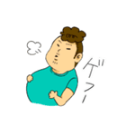 表情筋死滅系男子の日常（個別スタンプ：1）
