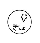 丸顔毒舌スマイル（個別スタンプ：8）
