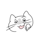 使いやすいしろねこちゃん（個別スタンプ：31）