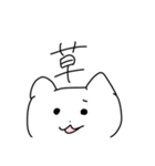 使いやすいしろねこちゃん（個別スタンプ：34）