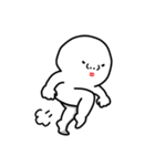 なんか白いヤツです（個別スタンプ：9）