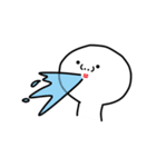 なんか白いヤツです（個別スタンプ：10）