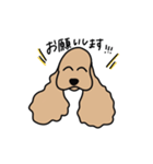 愛しのコッカーさん。（個別スタンプ：6）
