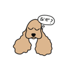 愛しのコッカーさん。（個別スタンプ：24）