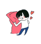 y坊とわたし（個別スタンプ：28）