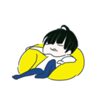 y坊とわたし（個別スタンプ：35）