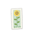 切手のスタンプ（個別スタンプ：13）