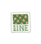 切手のスタンプ（個別スタンプ：18）